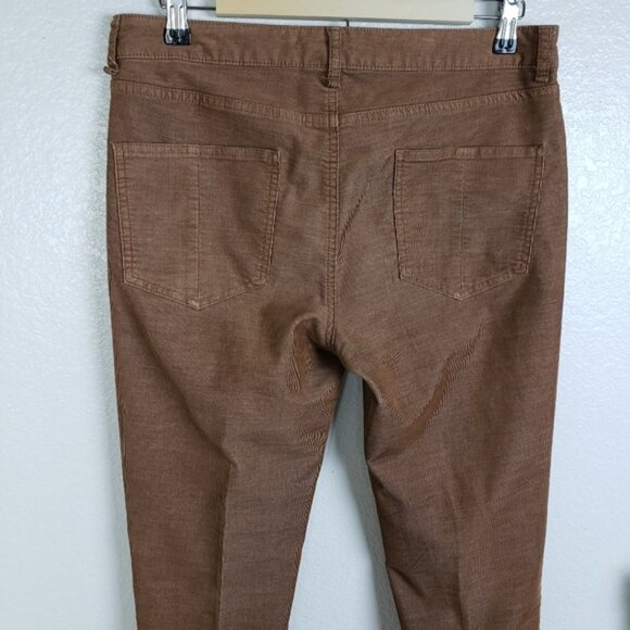 Peter Millar Golf Corduroy Stretch Pants size 8 Brown Preppy - Picture 9 of 10